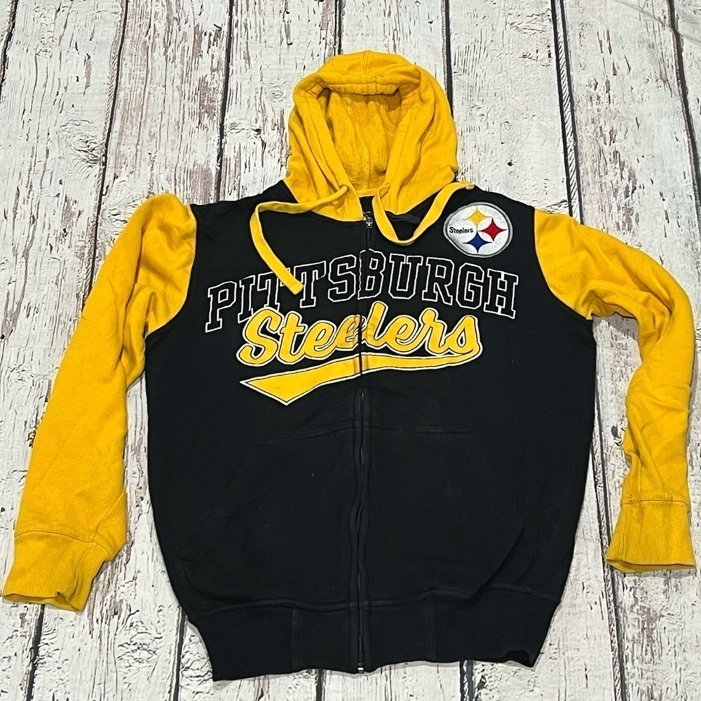 Women's Pittsburgh Steelers NFL Football Hooded Pullover Sweatshirt